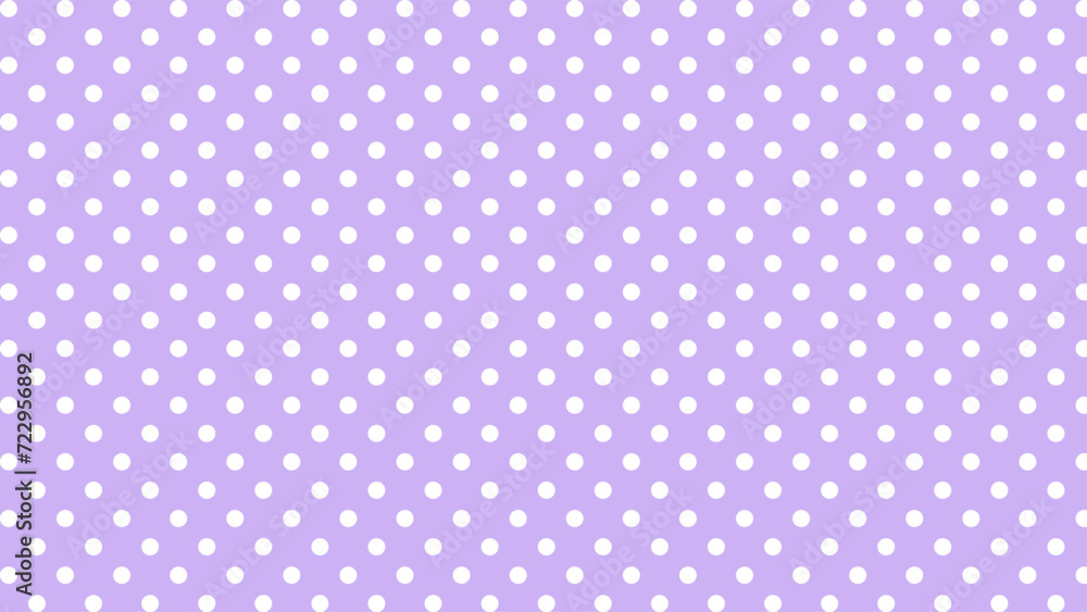 Purple and white polka dots background Purple and white polka dots background