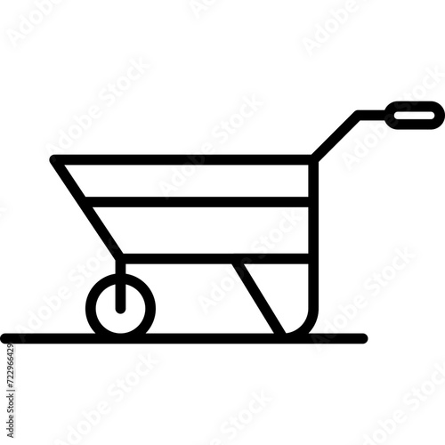 Wheelbarrow Icon