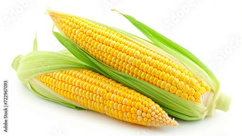 Raw corn grain