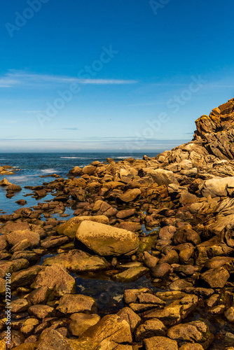 Paisaje en las Islas Cies.