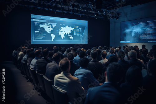 Wallpaper Mural Audience at the conference hall. Business and Entrepreneurship concept. Torontodigital.ca