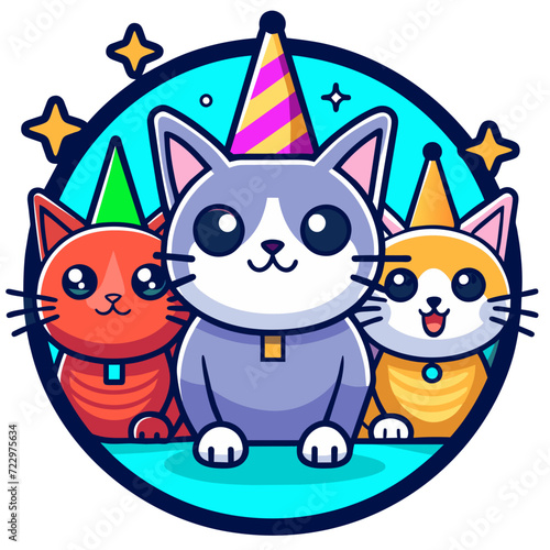3 cats
