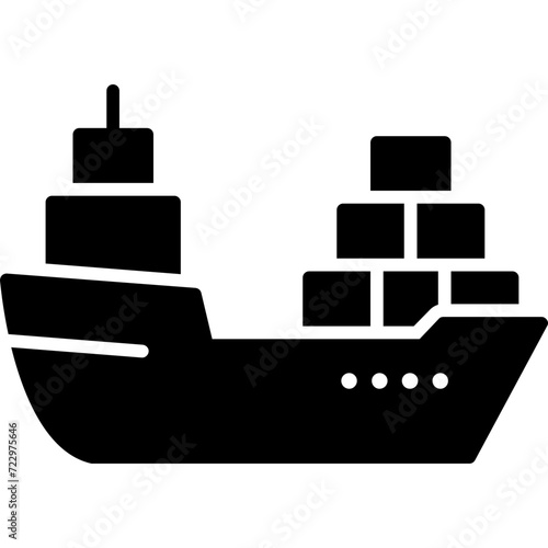 Cargo Ship Icon