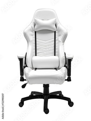 Gaming chair isolated on transparent background