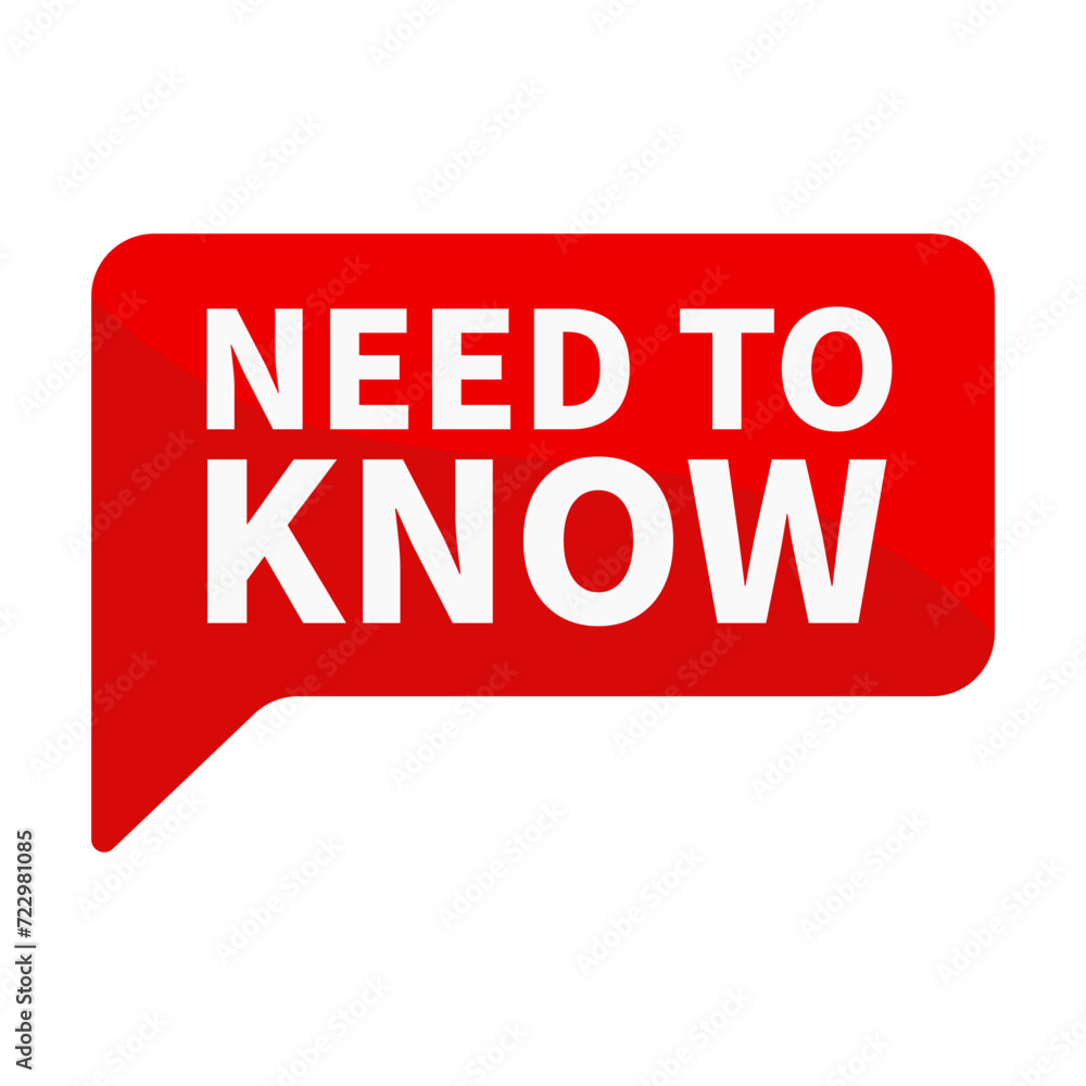 Need To Know Text In Red Rectangle Shape For Information Announcement Social Media Business Marketing
Need To Know Text In Red Rectangle Shape For Information Announcement Social Media Business Marketing