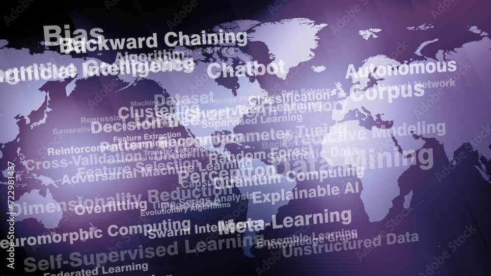 Algorithmic lettering and world map exploring intersection of ...