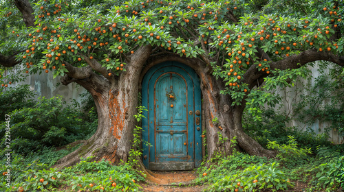 Enchanted Tree Doorway © Melipo-Art