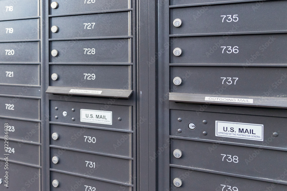 The US postal service. The US postal service.