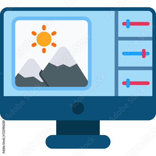 Photo Editing Icon