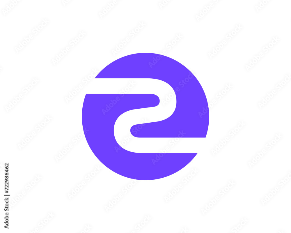 Letter Z or number 2 logo icon design template elements Letter Z or number 2 logo icon design template elements