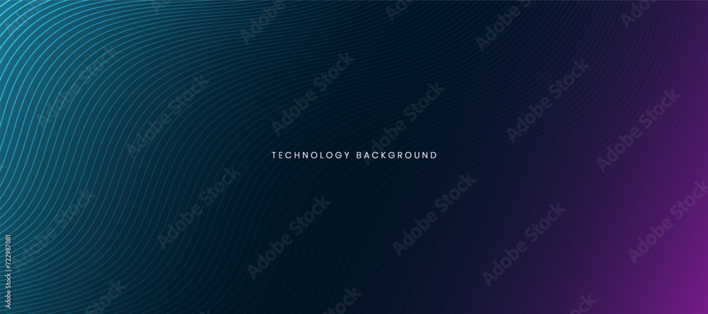 abstract technology particles lines background - obrazy, fototapety, plakaty 