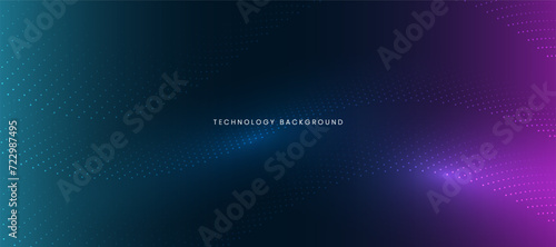 abstract technology particles dots background