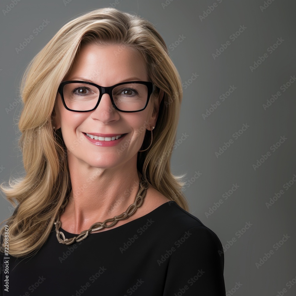 Business woman portrait, office staff Business woman portrait, office staff