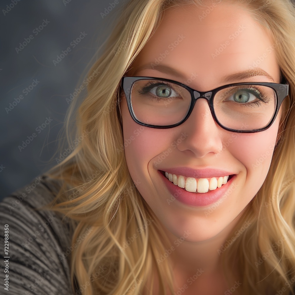 Business woman portrait, office staff Business woman portrait, office staff