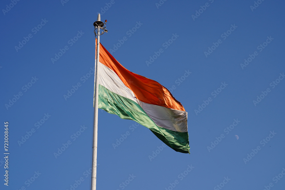 Flaga Indii  - obrazy, fototapety, plakaty 
