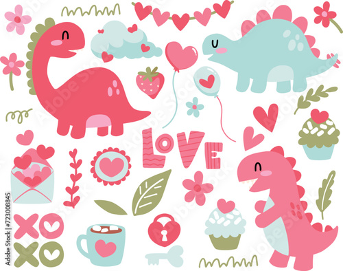 Valentine Dinosaur
