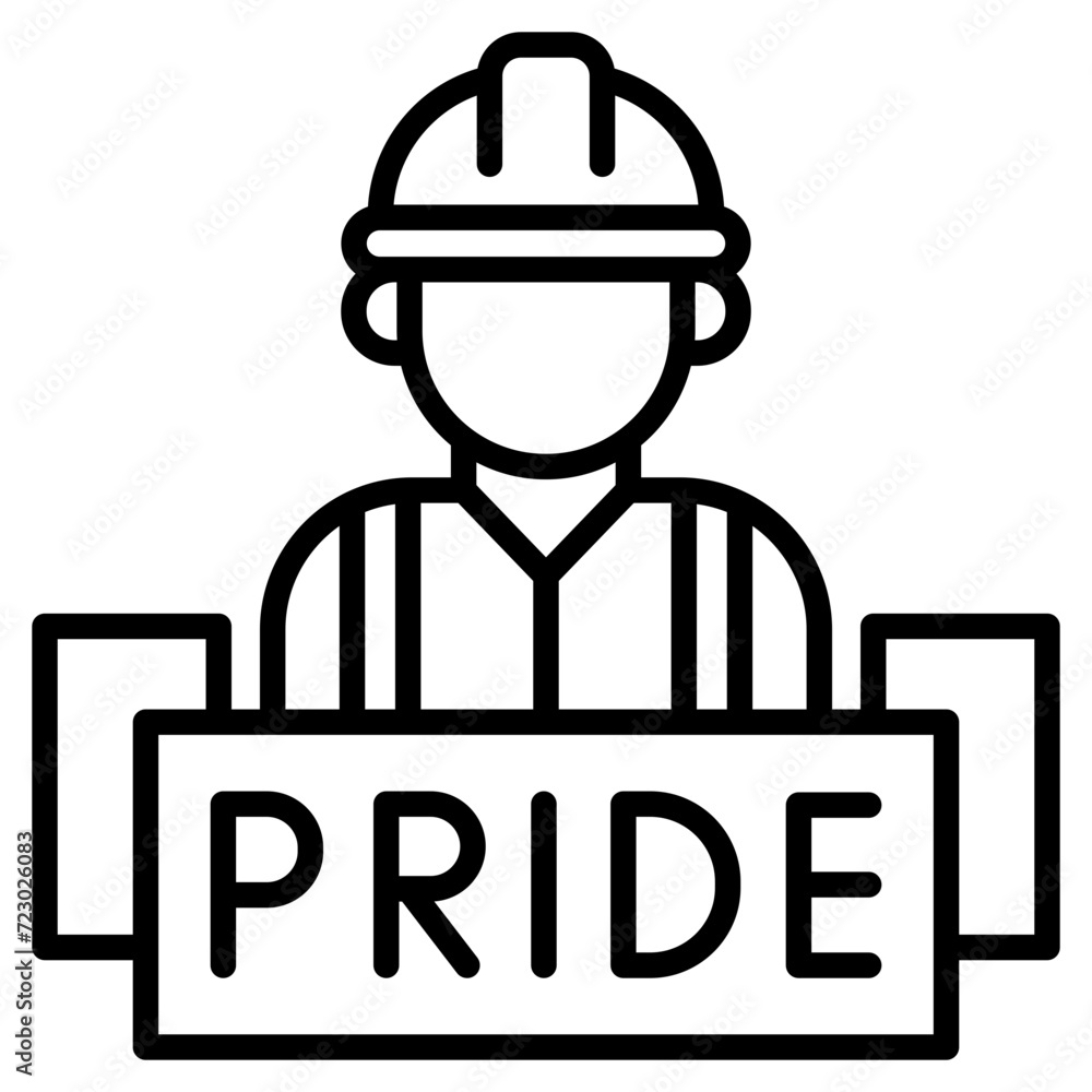 Worker's Pride icon