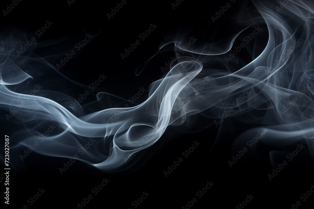 Abstract white smoke in motion. Smoke, Cloud of cold fog in black background. Light, white, fog, cloud, black background Abstract white smoke in motion. Smoke, Cloud of cold fog in black background. Light, white, fog, cloud, black background