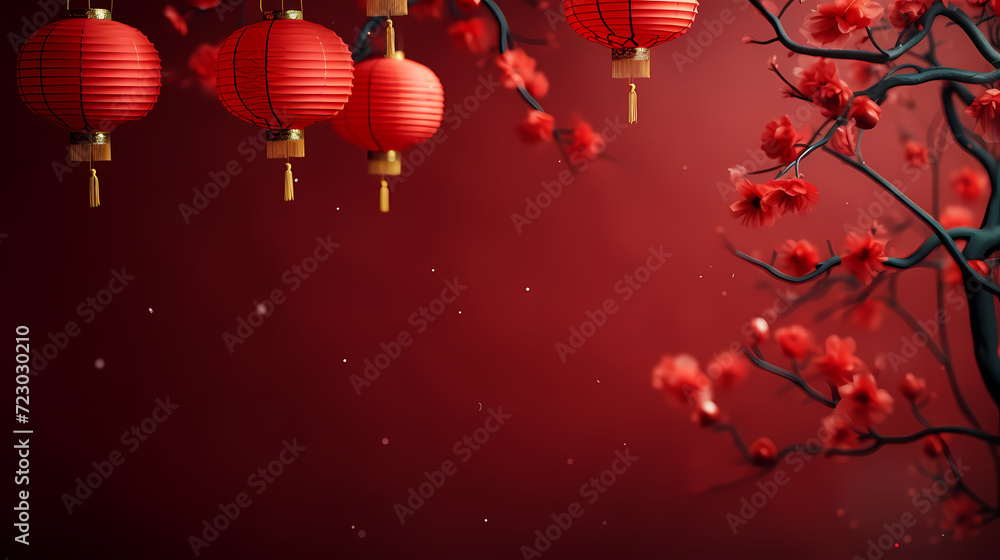 Chinese new year background, red background Chinese new year background, red background