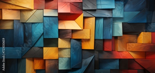 Abstract Artwork with Curves and Spheres.