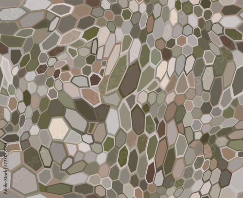 seamless camouflage pattern for army uniform