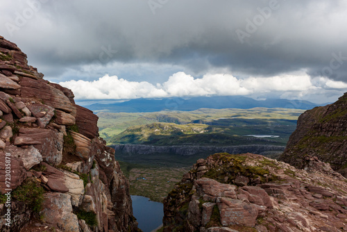 An Teallach, dundonnell, scottish highlands photo