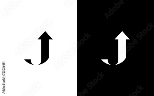 Letter J logo icon design template elements