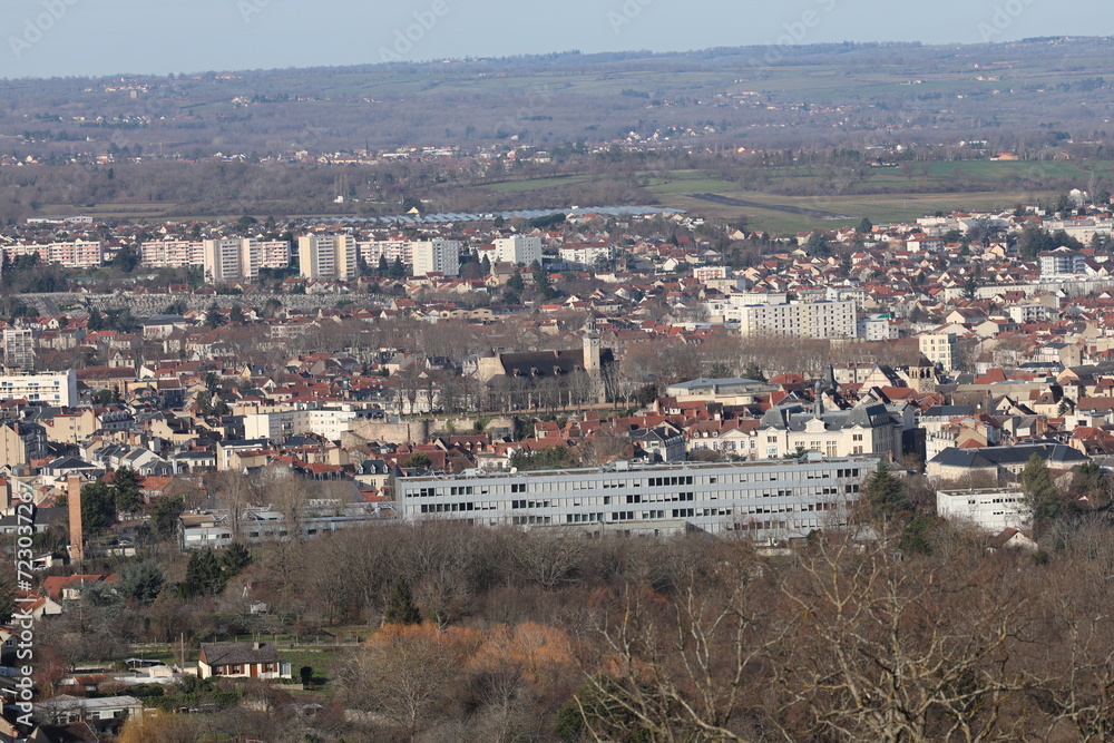 Fototapeta premium Ville de Montluçon
