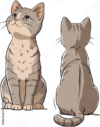 gatti cartone animato 03