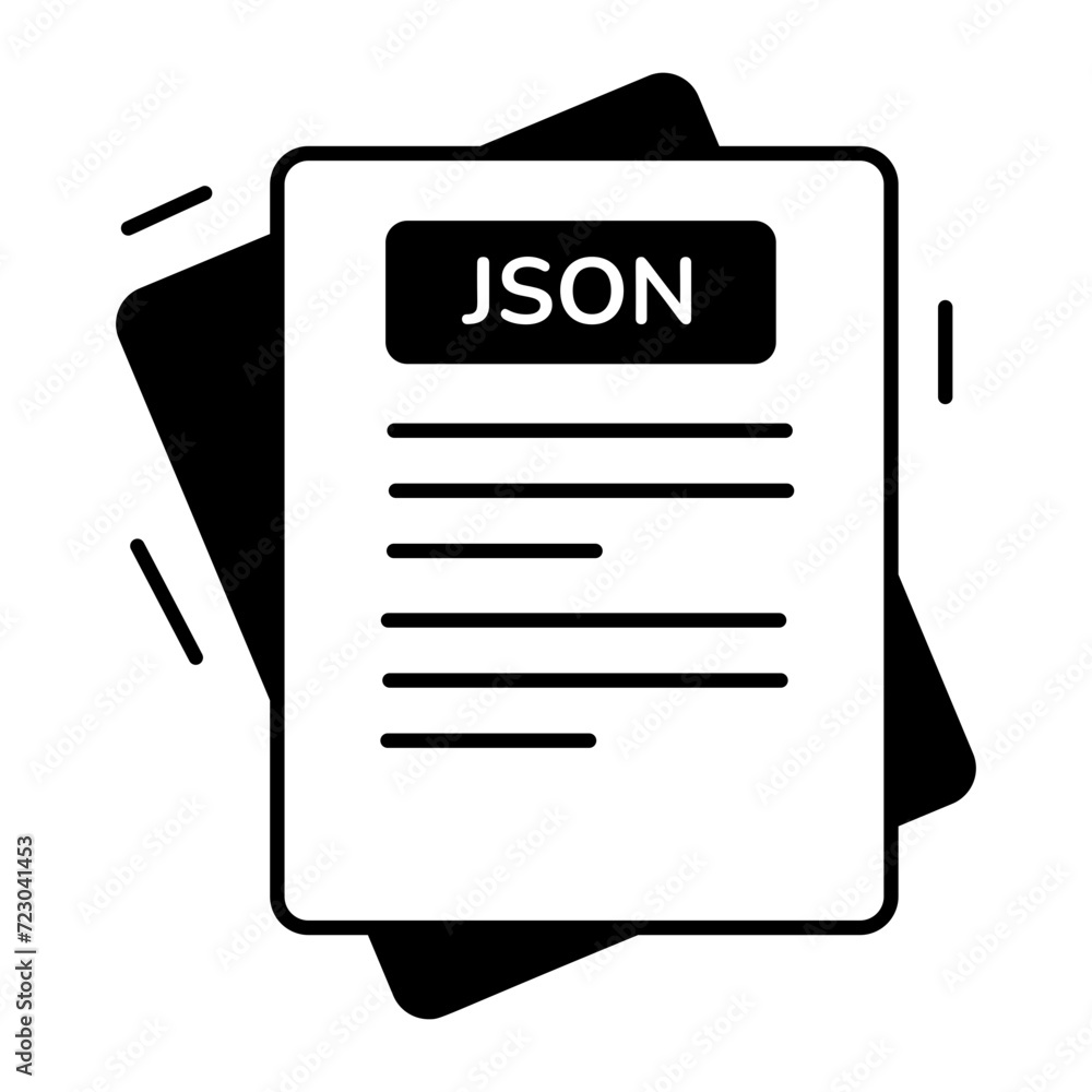 Here is a line icon of file 