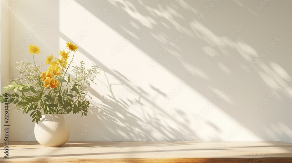 Vase filled with beautiful flowers on white. Vase filled with beautiful flowers on white.