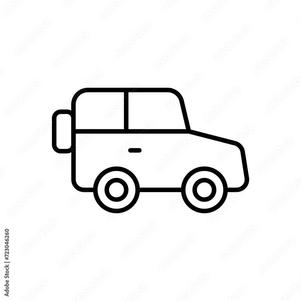 Car outline icons, minimalist vector illustration ,simple transparent graphic element .Isolated on white background Car outline icons, minimalist vector illustration ,simple transparent graphic element .Isolated on white background