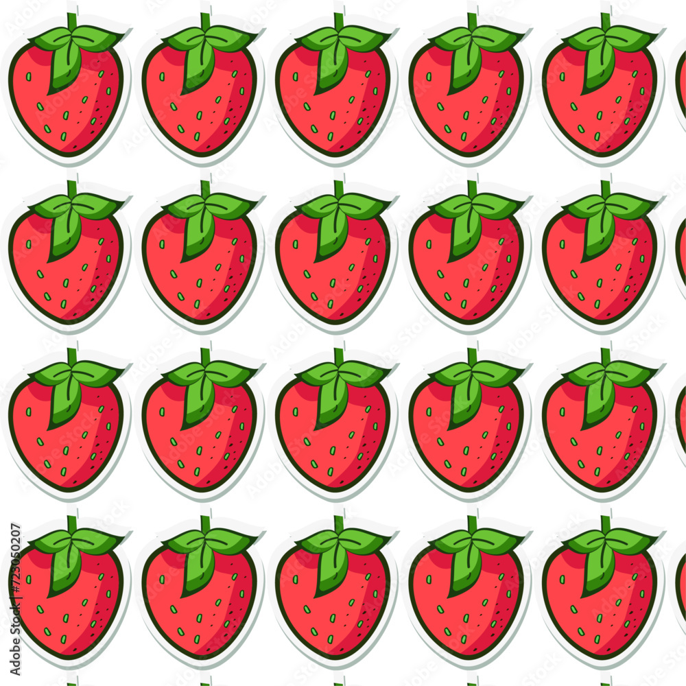 strawberry paper print seamless pattern strawberry paper print seamless pattern