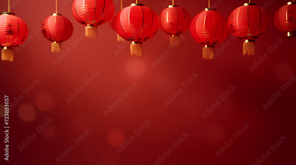 Chinese New Year background, red festive background Chinese New Year background, red festive background