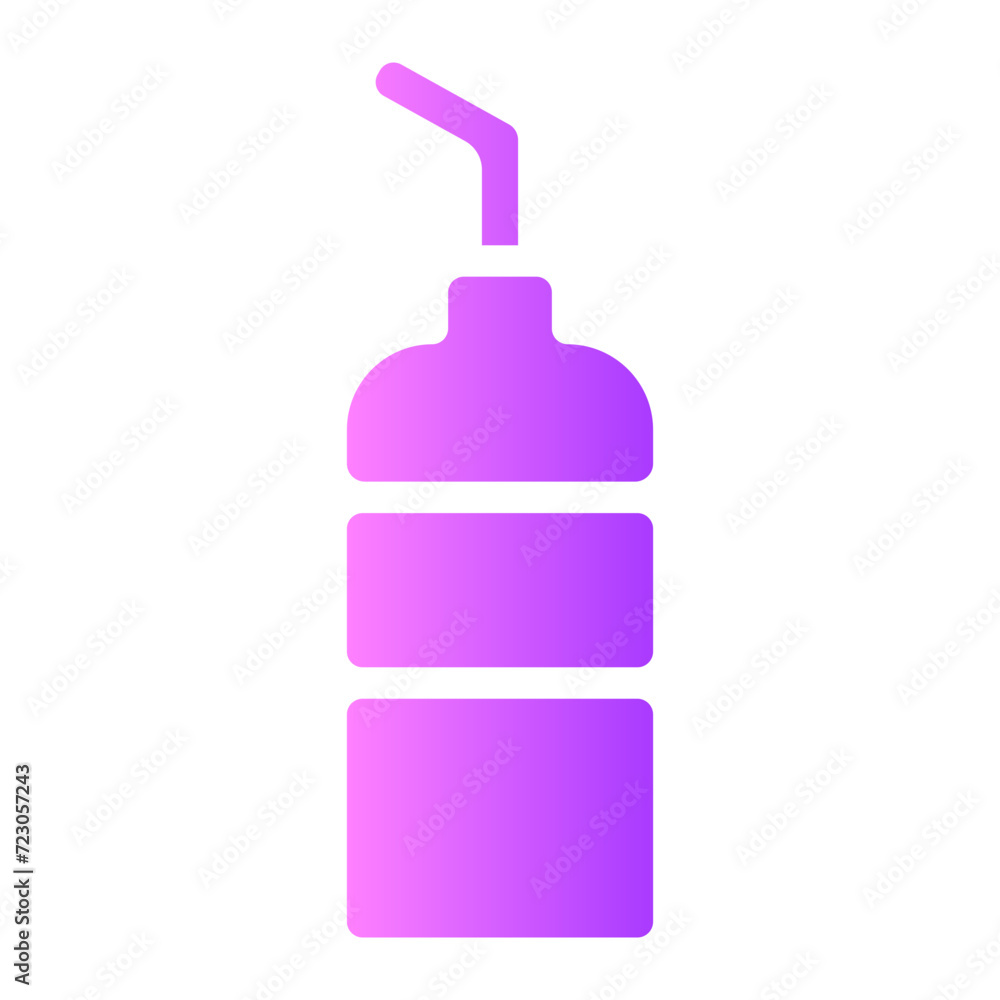 bottle gradient icon bottle gradient icon