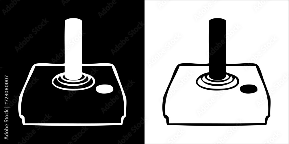 Illustration vector graphics of video game icon. Illustration vector graphics of video game icon.