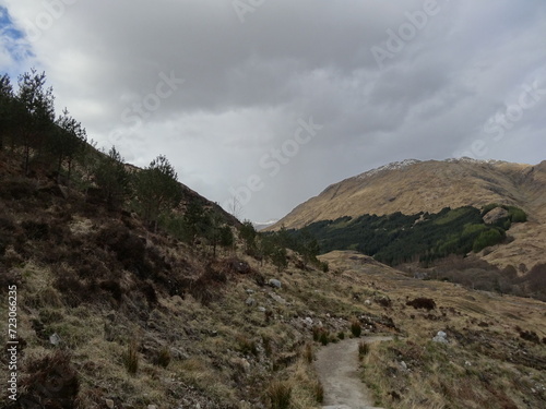 Glenfinnan viaduct Scottish highlands