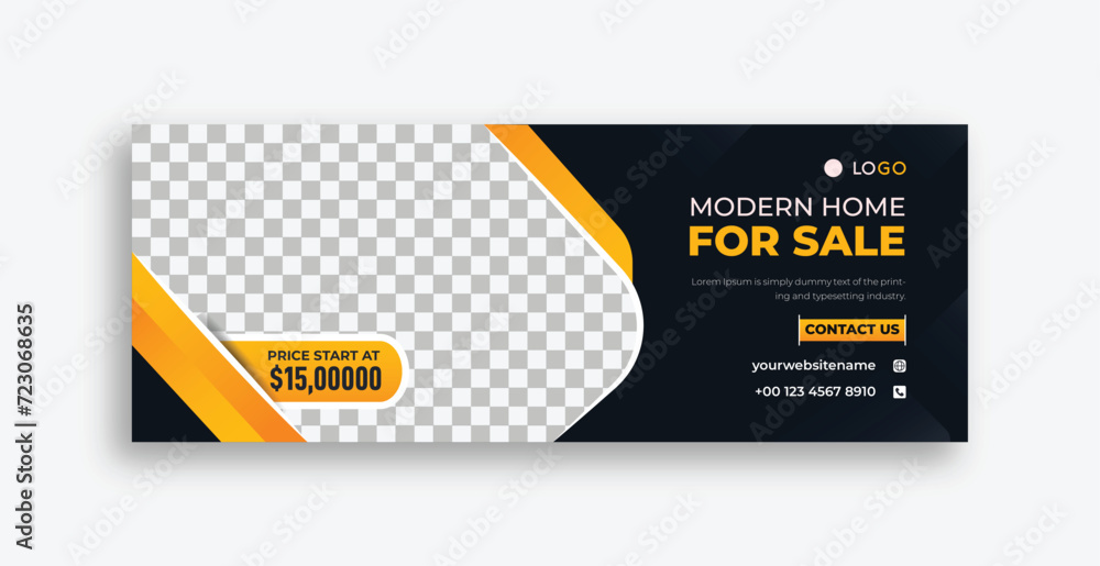 modern business banner home sale facebook cover design creative editable template modern business banner home sale facebook cover design creative editable template