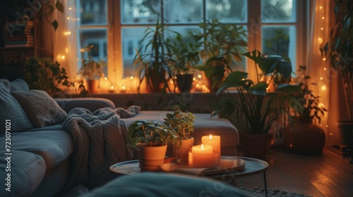 A candle-lit sanctuary with room for your moments of bliss. 