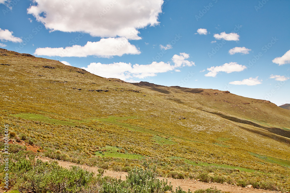 Reise nach Lesotho über den Sanipass, Drakensberge