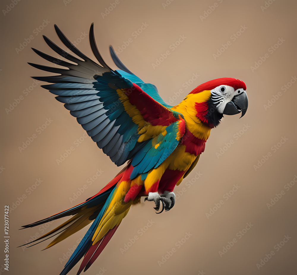 Obraz premium blue and yellow macaw