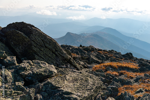 Presidential Range view from Mt. Washington. White Mountain National Forest, New Hampshire © SVDPhoto