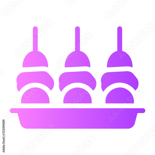 appetizer gradient icon
