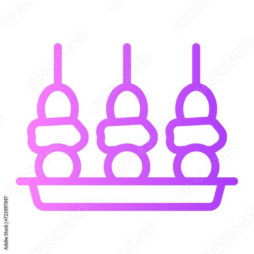 appetizer gradient icon
