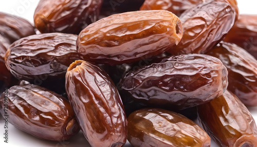 Dried-dates-close-up-fruits-isolated-for-Ramadan-food-on-a-white-background