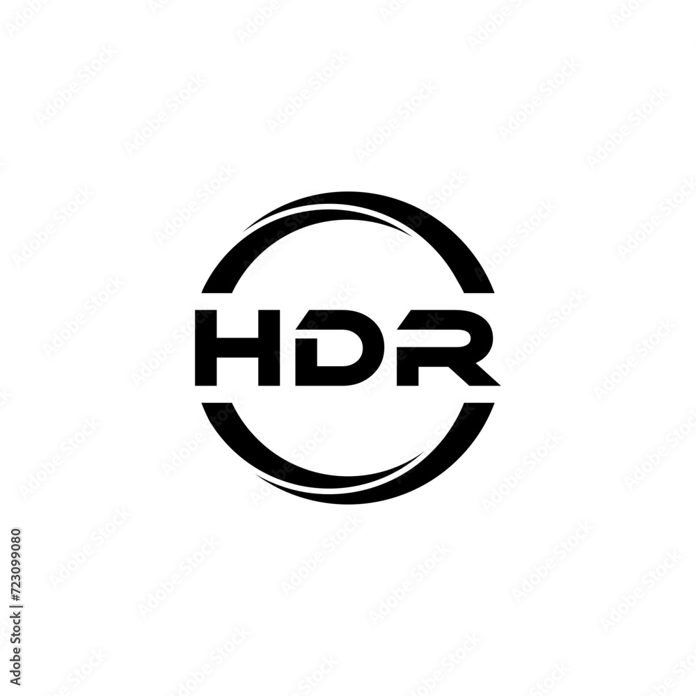 HDR letter logo design with white background in illustrator, cube logo, vector logo, modern alphabet font overlap style. calligraphy designs for logo, Poster, Invitation, etc. HDR letter logo design with white background in illustrator, cube logo, vector logo, modern alphabet font overlap style. calligraphy designs for logo, Poster, Invitation, etc.