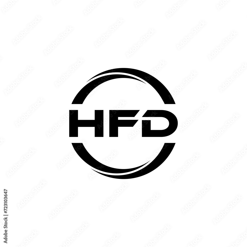 HFD letter logo design with white background in illustrator, cube logo, vector logo, modern alphabet font overlap style. calligraphy designs for logo, Poster, Invitation, etc. HFD letter logo design with white background in illustrator, cube logo, vector logo, modern alphabet font overlap style. calligraphy designs for logo, Poster, Invitation, etc.