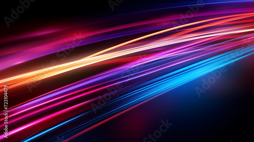 Future technology lines background, abstract future technology background