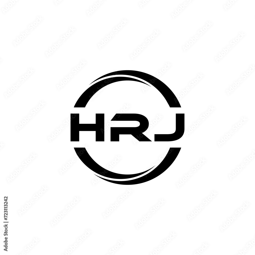 HRJ letter logo design with white background in illustrator, cube logo, vector logo, modern alphabet font overlap style. calligraphy designs for logo, Poster, Invitation, etc. HRJ letter logo design with white background in illustrator, cube logo, vector logo, modern alphabet font overlap style. calligraphy designs for logo, Poster, Invitation, etc.