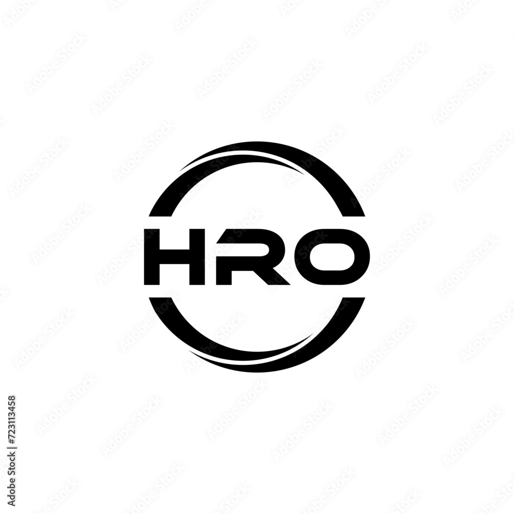 HRO letter logo design with white background in illustrator, cube logo, vector logo, modern alphabet font overlap style. calligraphy designs for logo, Poster, Invitation, etc. HRO letter logo design with white background in illustrator, cube logo, vector logo, modern alphabet font overlap style. calligraphy designs for logo, Poster, Invitation, etc.